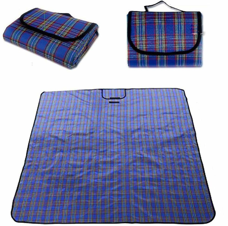 Inditradition Picnic Mat, Camping & Outdoor Foldable Sleeping Mat | Waterproof, 6 x 6 Feet Sleeping Bag