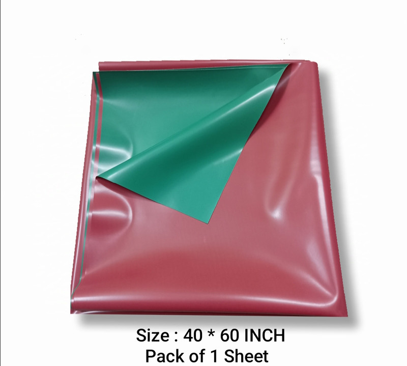 Cuddle Cozzy Rubber Baby Bed Protecting Mat(Green, Large)