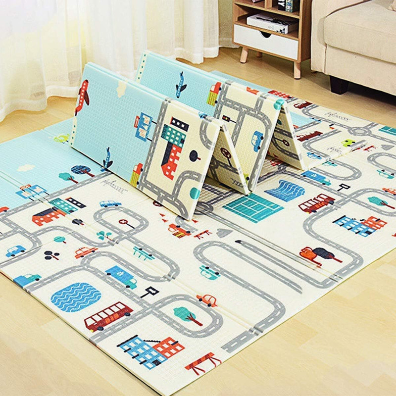 EDENGLOW PP (Polypropylene) Baby Play Mat(Multicolor, Large)