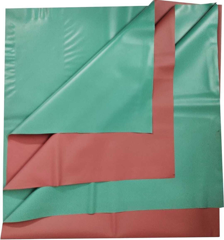 JOY LIFE Rubber Baby Bed Protecting Mat(Green, Pink, Large)