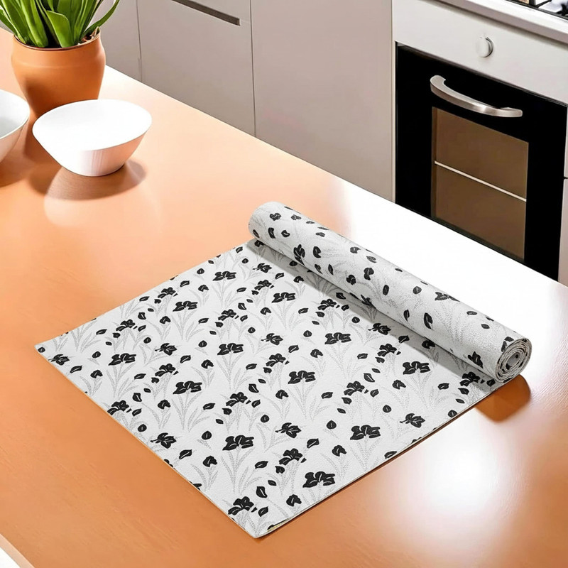 Flipkart SmartBuy Polyester Drawer Mat(Green, Free)