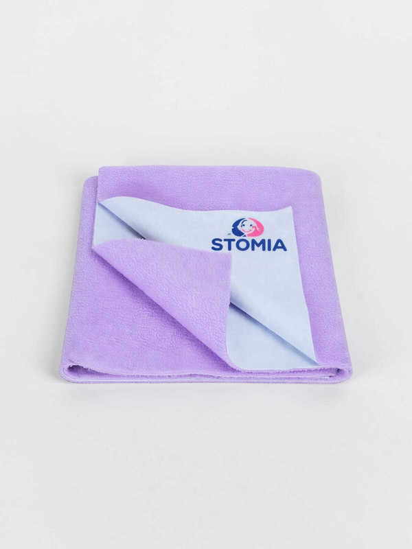 STOMIA Velvet Baby Sleeping Mat(LILAC, Small)