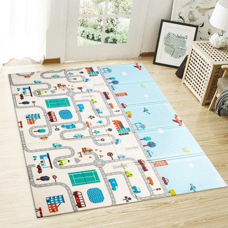 BBD Kitchen Shop Nylon Baby Play Mat(White, Free)