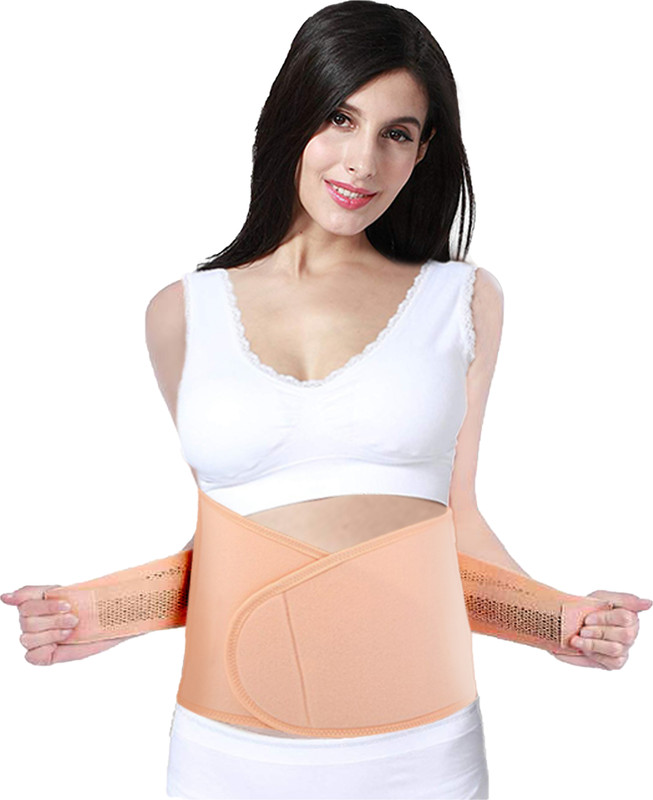LuvLap Post Natal Maternity Corset Belt, postpartum tummy shaper(Beige)