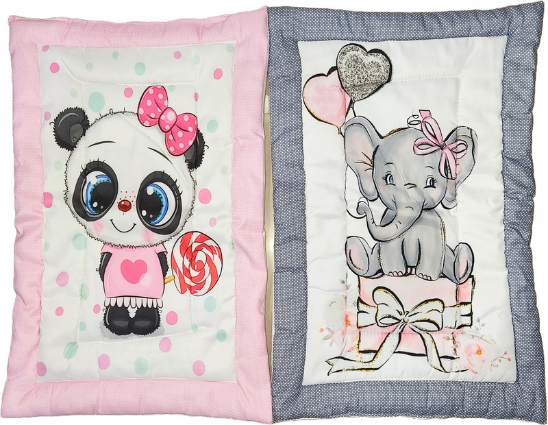 Rhythm Fabrics Cotton Pan Godadi For New Born Baby Pack Of 2 Bed Mattress,Godari,Godadi Set Cotton Soft Baby Sleeping Mattress Digital Printed(Fabric, Multicolor)