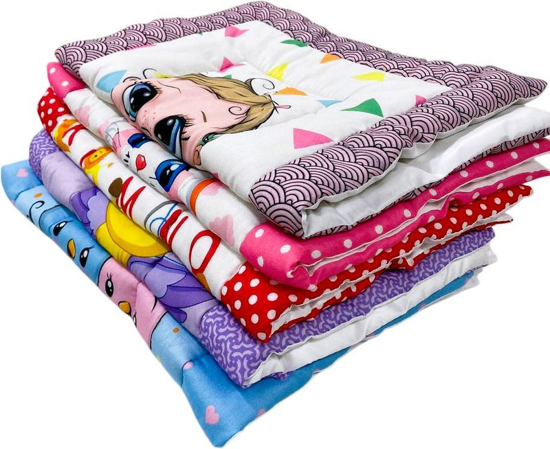 RUMPES New Born Godadi Pack Of 5 Bed Mattress,Godari,Sleeping , Crib Sheet(Multicolor)