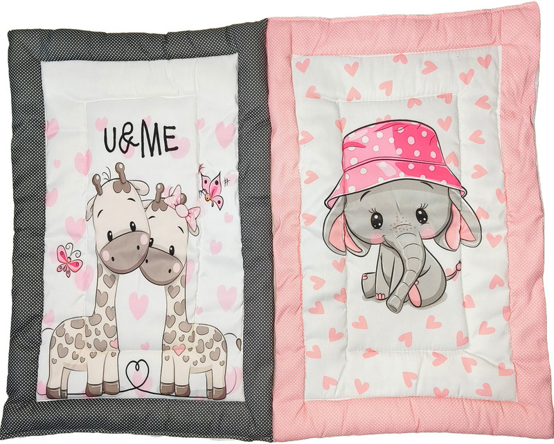Rhythm Fabrics Cotton Pan Godadi For New Born Baby Pack Of 2 Bed Mattress,Godari,Godadi Set Cotton Soft Baby Sleeping Mattress Digital Printed(Fabric, Multicolor)