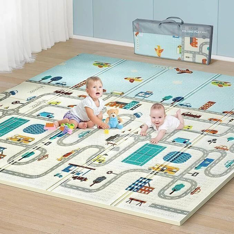 Shikshapatri Baby Playing Floor mat for Waterproof Indoor Outdoor Floor mat(Multicolor)