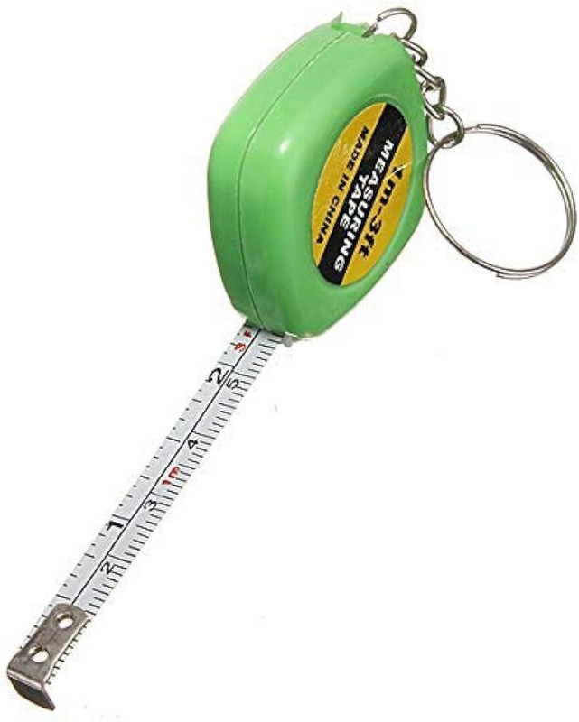 Suvaniq Mini 3Ft Retractable Tape Measure Keychain Portable Measuring Tool DIY Measurement Tape(1000 mm)