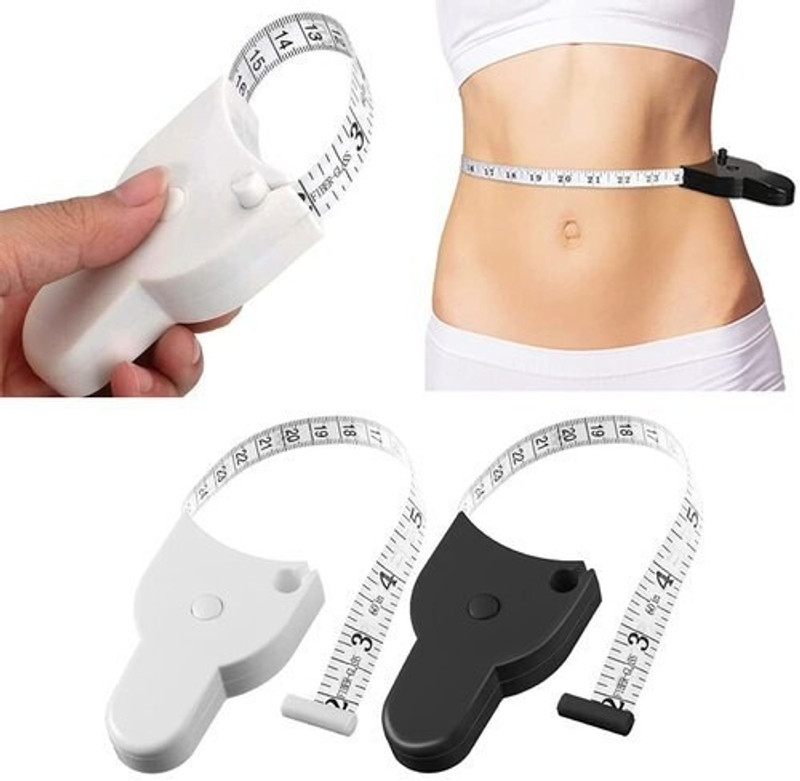 Coinfinitive Body Tape Measure, Waist Tape Measure, Body Fat Measuring Tape 150CM. Measurement Tape(150 cm)
