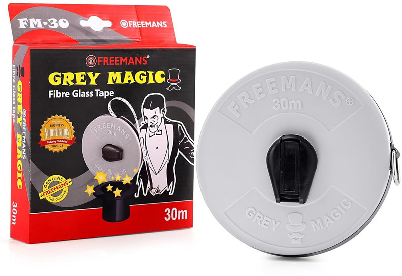 FREEMANS FM30 Grey Magic Measuring Measurement Tape(30 m)