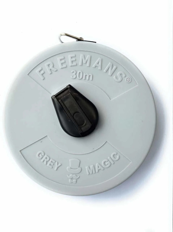 FREEMANS 30M GREY MAGIC FIBER GLASS TAPE Measurement Tape(30 m)