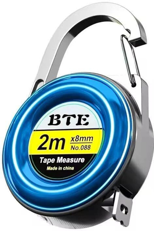 JDS SALES Small 2m Tape Measure Cheap Portable Mini Measuring Tape With Keychain Measurement Tape(2 mm)