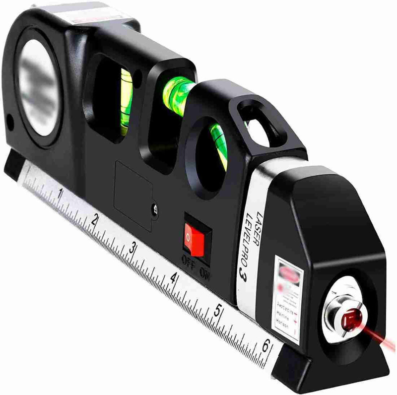 MIZO LV-03 Digital Distance Laser Level spirit level Meter PrO3 Leveller Measurement Tape(250 cm)