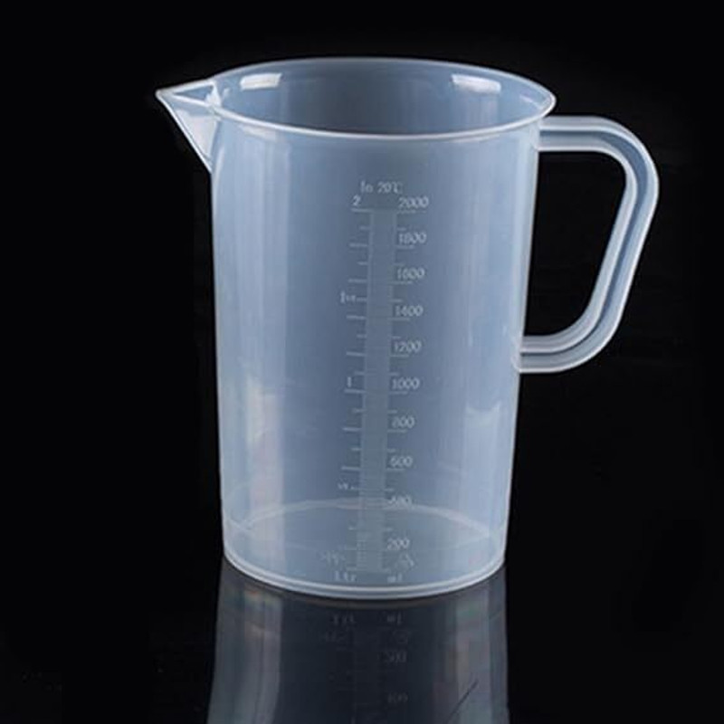 Kambojtraders Plastic Measuring Jugs with Handles Measuring Cup(2000 ml)