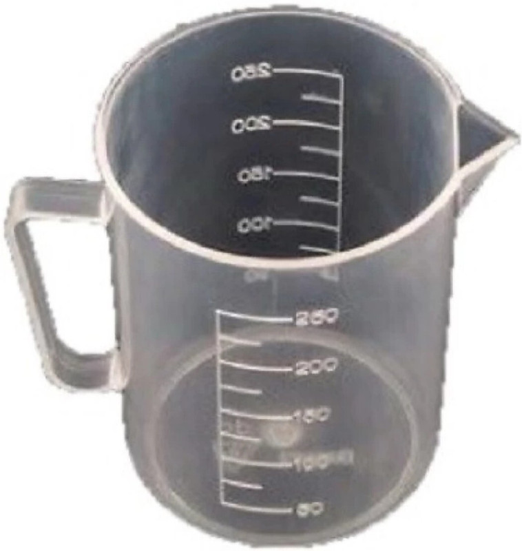 Indiginous Proffesional Measuring Jug for Kitchen School Lab Measuring Cup or Jug Measuring Cup(250 ml)