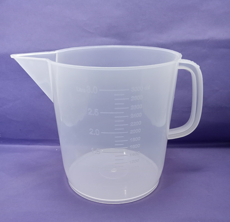 mooenterprises Transparent Measuring Jug 3000 ml 3 ltr pack of 1 Measuring Cup(3000 ml)