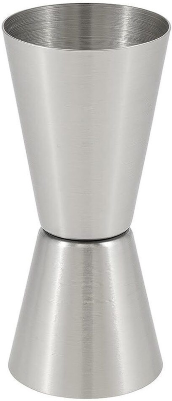 XACA Double Sided Jigger Cocktail Alcohol Wine Whiskey Liquor Measuring Measuring Cup(30 ml, 60 ml)