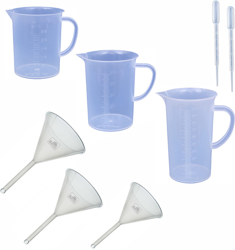 Bello Measuring Jug 250ml, 500ml, 1000ml & Measuring Cup Set(1750 ml)