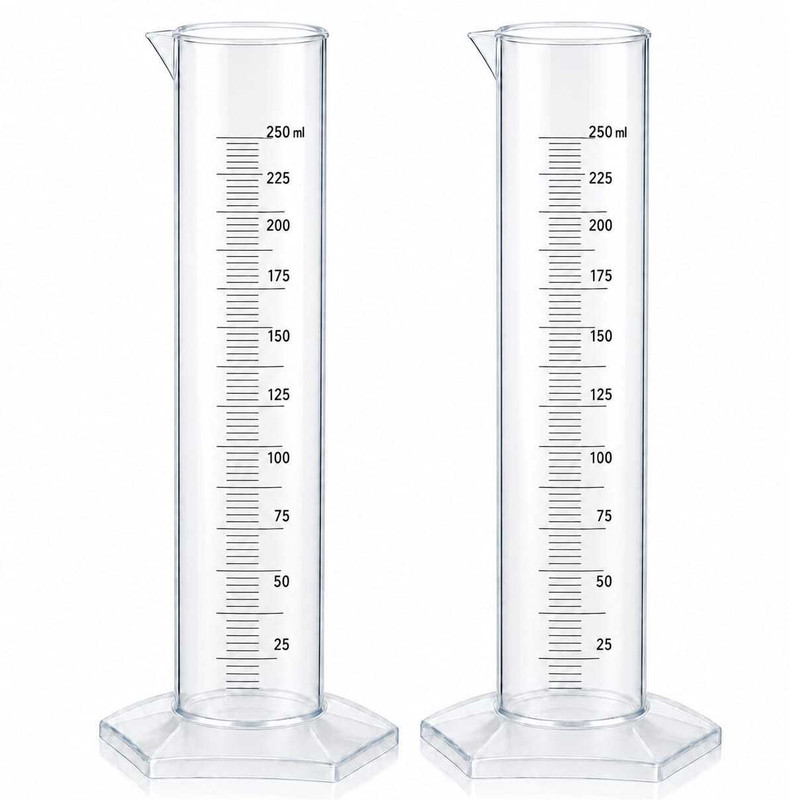 CORELAB SCIENTIFIC Measuring cylinder 500 ml p2 Measuring Cup Set(500 ml)