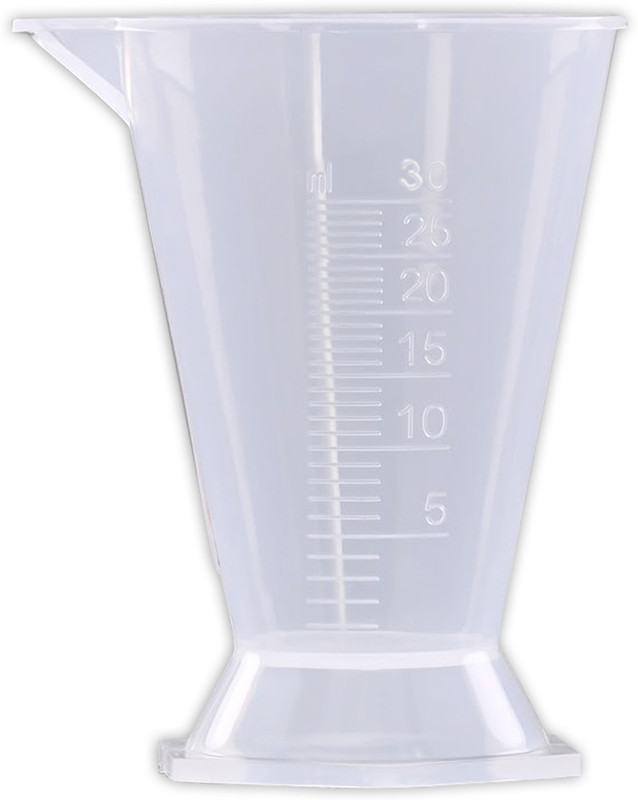 MOWELL Premium Transparent Base Kitchen Laboratory Measurement Beaker | Medicine Measuring Cup(60 ml)