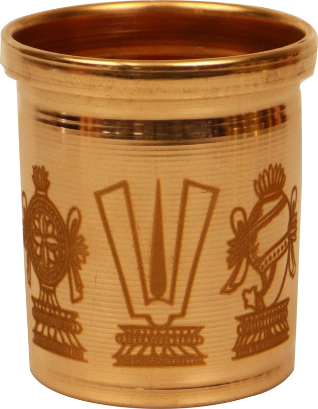 Spillbox Copper Rice Measuring Padi Uzhakku, Changazhi-150ML Measuring Cup(150 ml)
