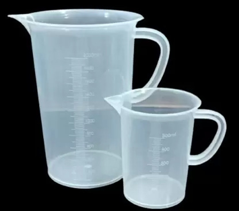 E&E Measuring Jug/Cup 2000 ml and 500 ml Moulded In Polypropylene (Polylab) Combo Measuring Cup(2500 ml)