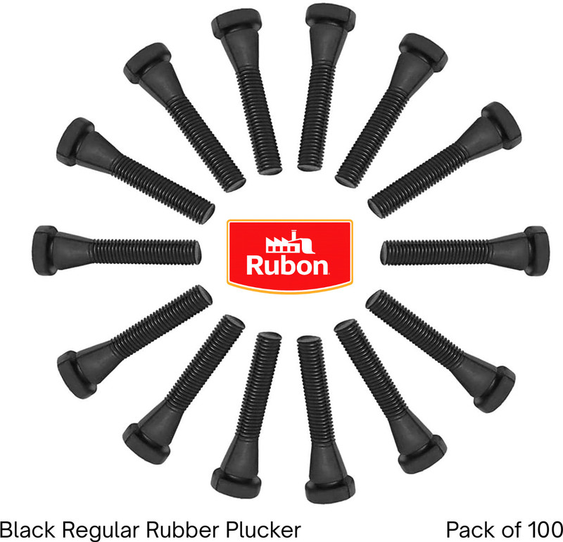 RUBON Big Size Chicken Feather Cleaning Rubber Plucker Fingers- 25 pcs Silicone Rolling Meat Tenderizer