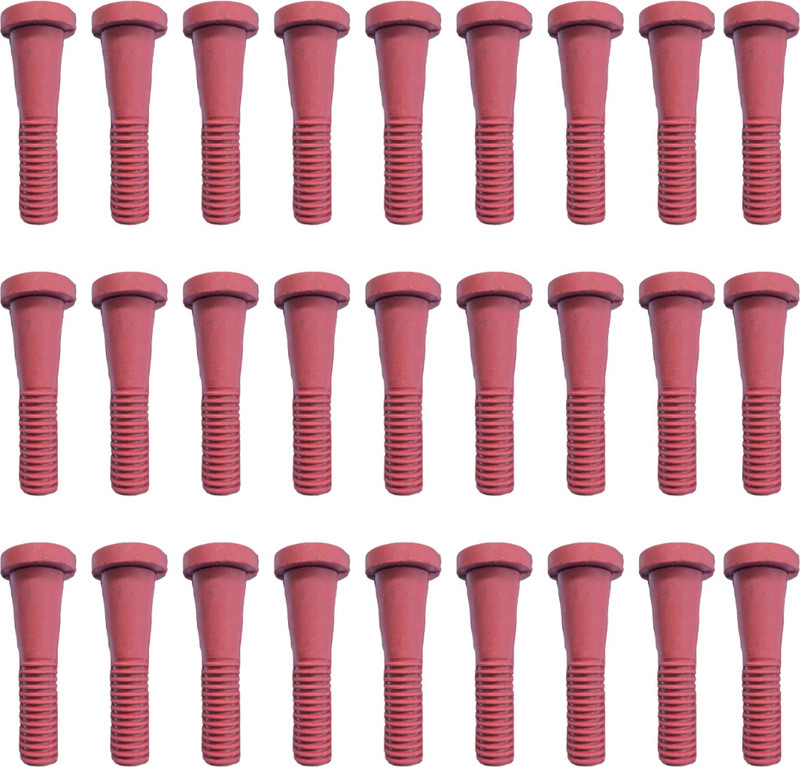 pv engineers Rubber Plucker Heavy Duty Premium Quality Long Serve Thread Rubber - Pack of 75 Silicone Masher Meat Tenderizer