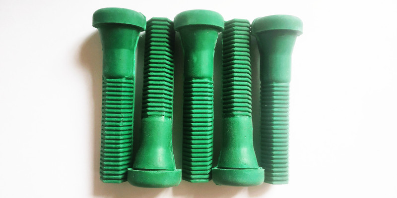 CHIPLUCK Premium Green 25 No's Heavy Duty Long Service Soft Chicken Rubber Fingers Silicone Masher Meat Tenderizer