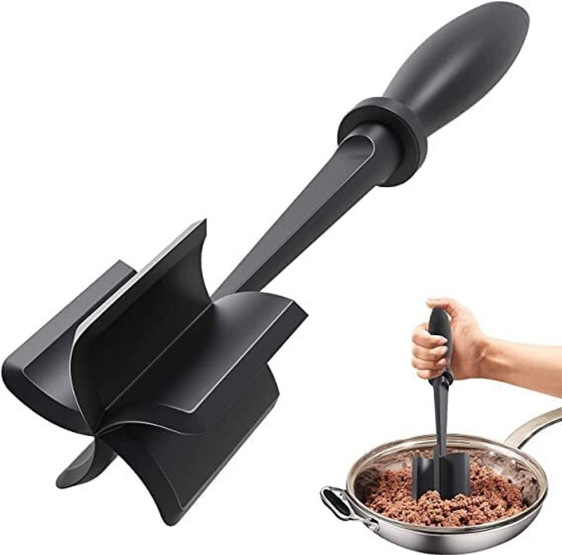 RUDROIMPEX Potato,Tomatoes,Fruit Salads and More, Premium Mix Chopper Tool Plastic Masher(Pack of 1)