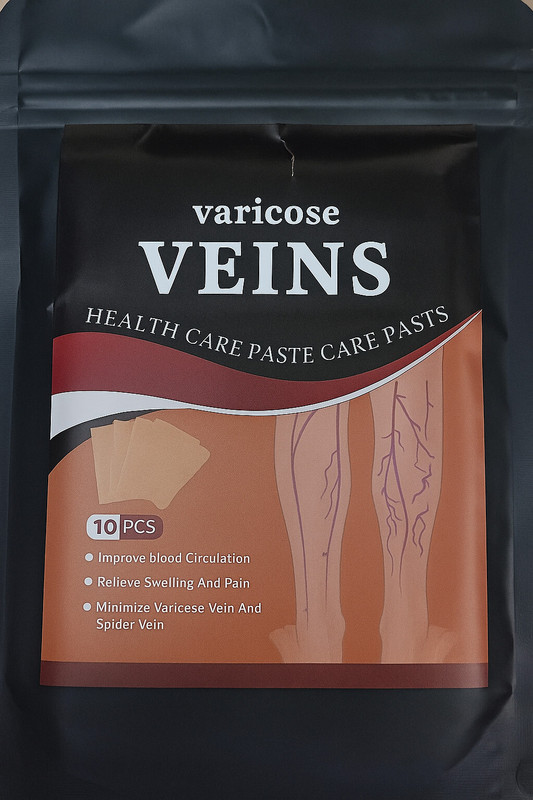 Reena Enterprises "Varicose Veins Relief Patches | Herbal Pain & Swelling Care" Interactive dressings Medical Dressing(Pack of 10)