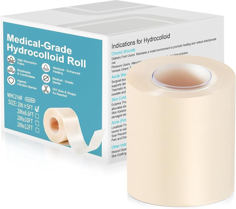 Jiyancreation Hydrocolloid Bandage Tape for Acne & Skin Care Hydrocolloid Medical Dressing(Pack of 1)