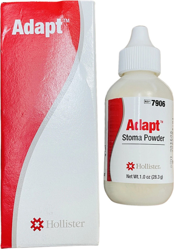 Hollister 7906 Adapt Stoma Powder | 28.3g |Stoma Care Powder / Skin Protection Powder | Hydrocolloid Medical Dressing(Pack of 1)