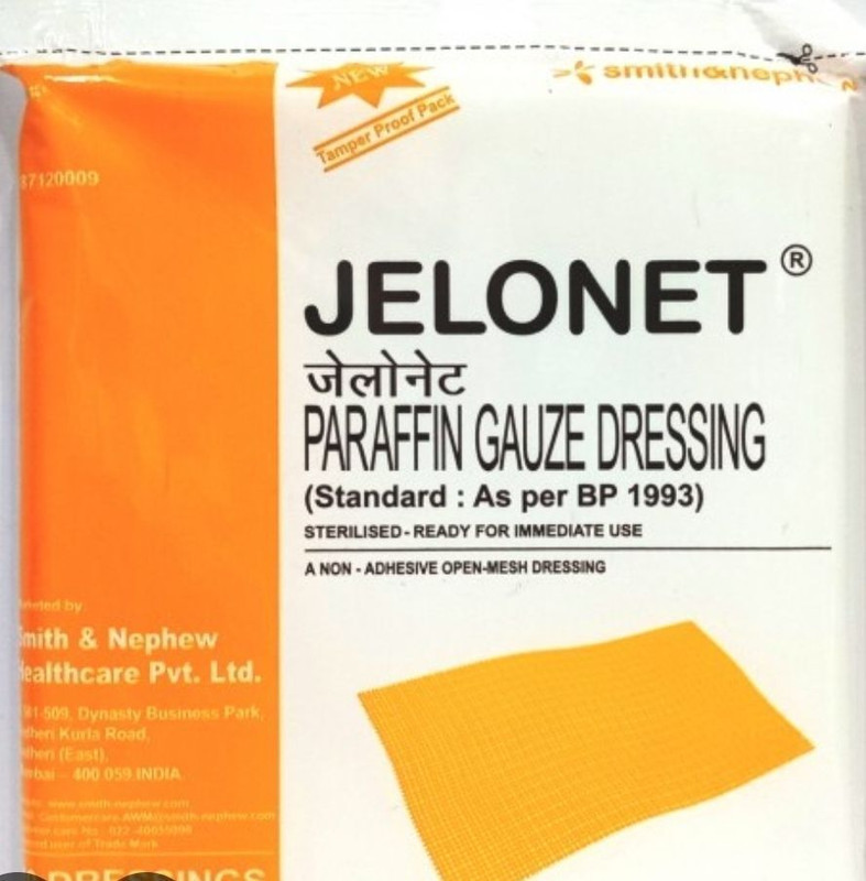 JELONET MAA R PAA PARAFFIN GAUZE DRESSING Gauze Medical Dressing(Pack of 1)