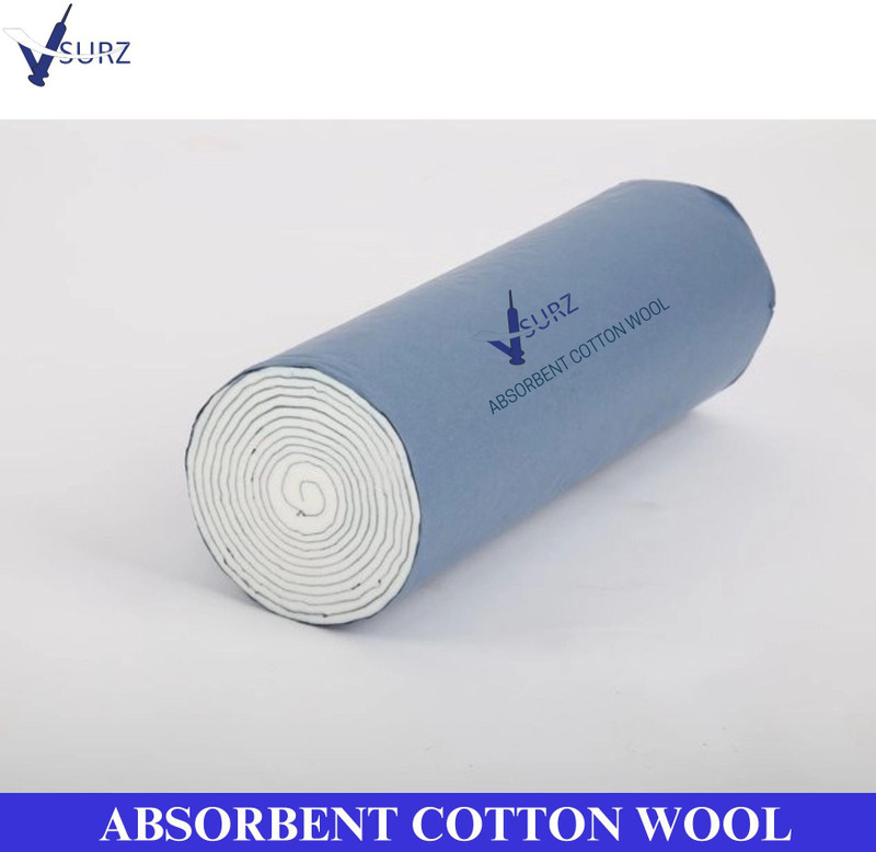 V SURZ Absorbent Cotton Wool | Soft, Sterilized & High-Quality Medical Cotton Gauze Medical Dressing(Pack of 1)