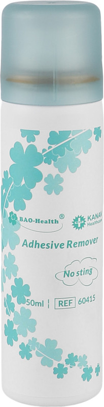Bao Health ADHESIVE REMOVER SPRAY 50 ML (60415) Hydrocolloid Medical Dressing(Pack of 1)
