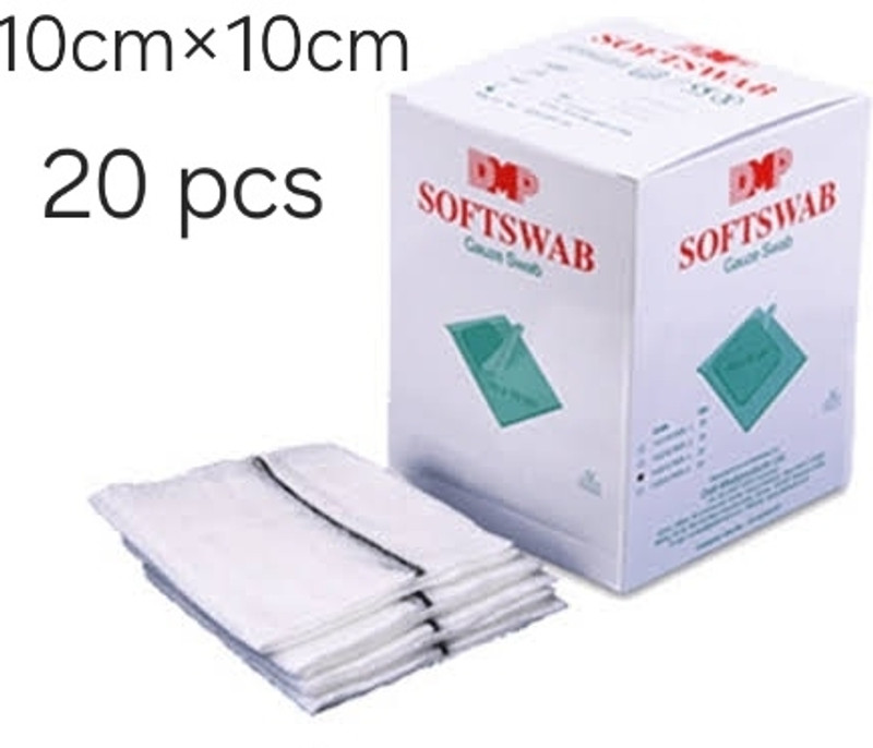 Health Track Dmp Softswab Sterile Gauze swab Gauze Medical Dressing(Pack of 20)