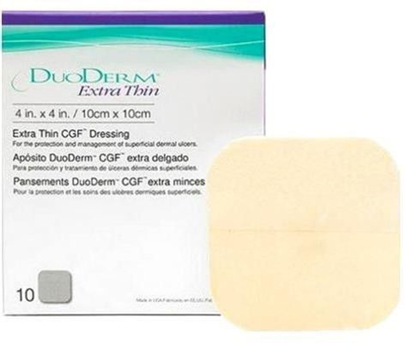 DuoDerm Hydrocolloid Medical Dressing(Pack of 10)