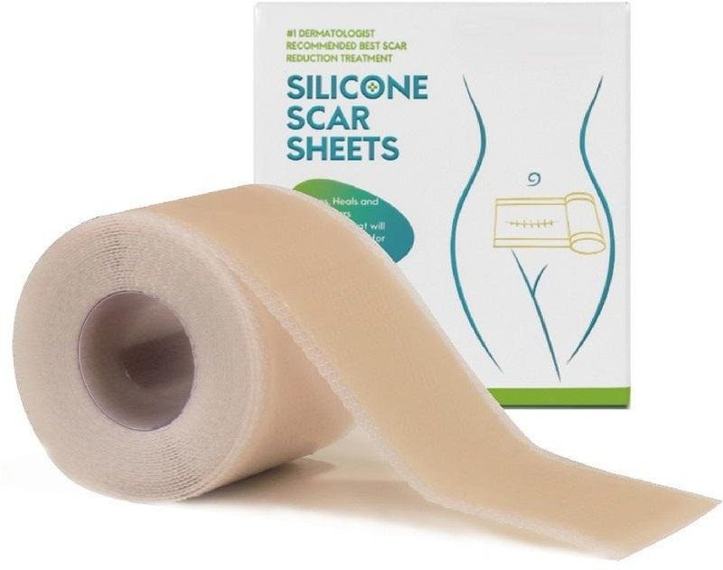 ARDAKI Reusable Silicone Scar Tape for Surgical, C-Section, Keloid & Acne Scars Hydrogels Medical Dressing(Pack of 1)