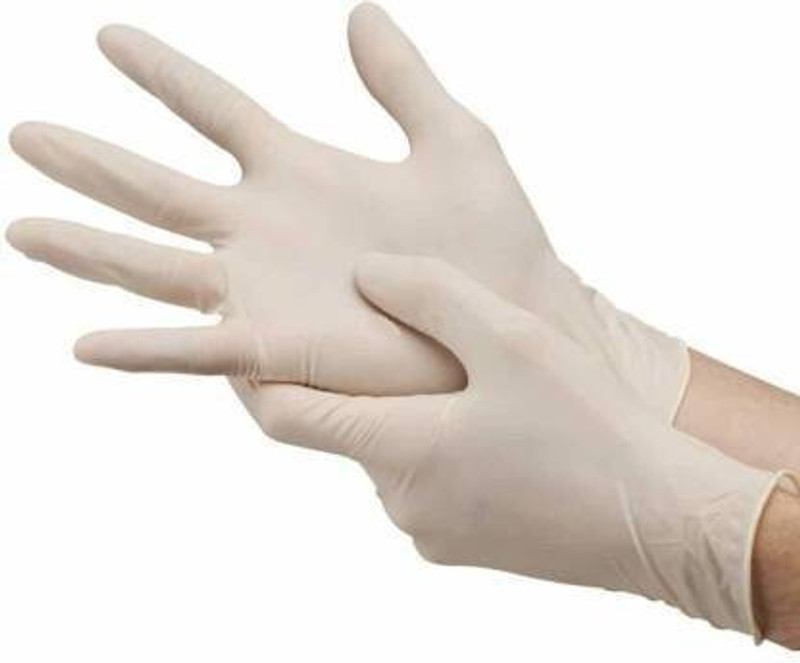 Zepham Examination_Gloves.x Rubber Examination Gloves(Pack of 50)