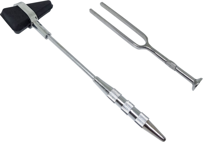 Sahyog Wellness Medical Knee Surgical Hammer & Tuning Fork (512 H) For Doctors & Medical Student Medical Hammer
