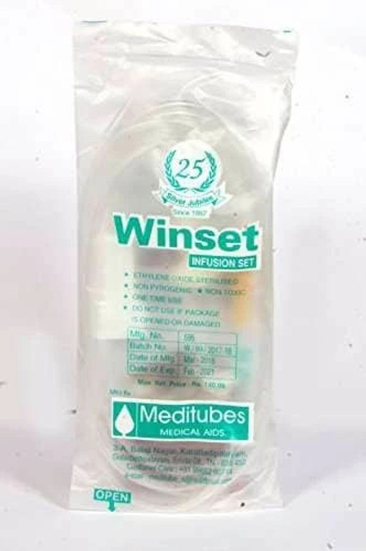 B-Arm Winset IV infusion set Medical Needle(Clear)
