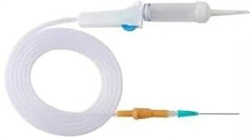 Ashni RMS Romsons Infusion Set Medical STERILE & DISPOSABLE IV INFUSION SET Medical Needle(Clear)