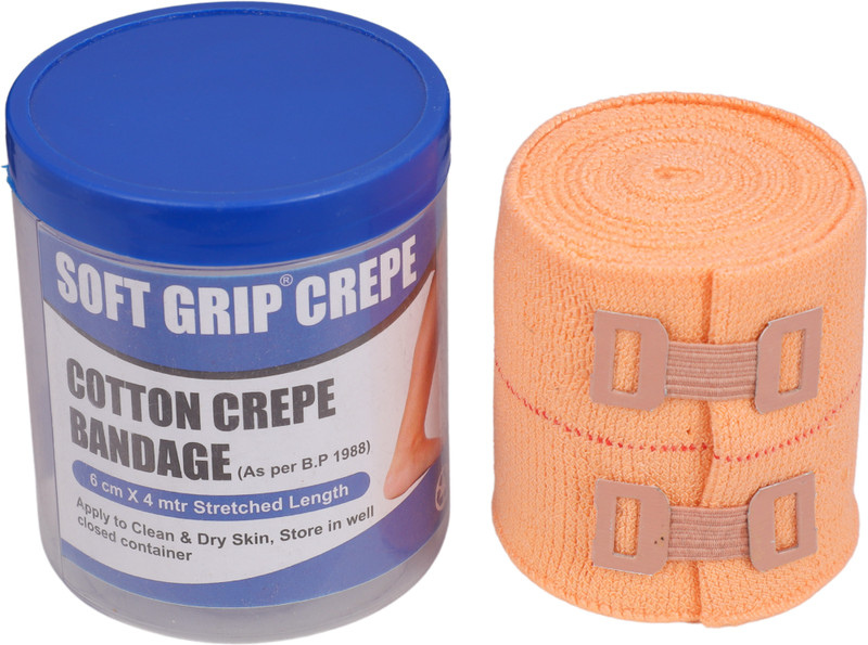 JOGI ENTERPRISE COTTON CRAPE BANDAGE 15CMX4MTR Reusable Medical Tray