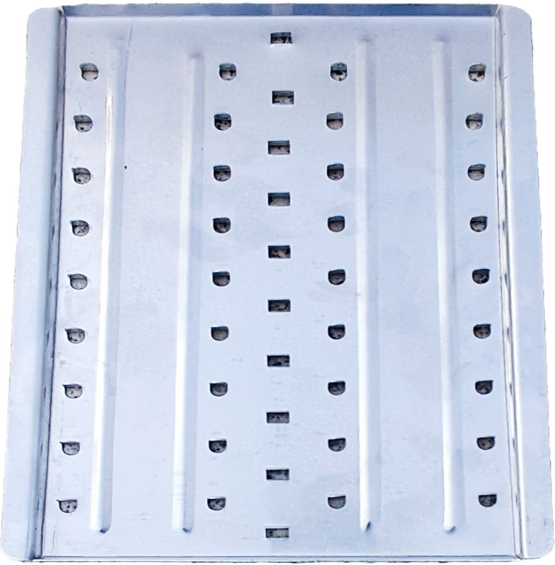 RNGLOB Laboratory Slide Carrying Tray Aluminum For 20 Slide Flat Position (Pack of 1) Reusable Medical Tray
