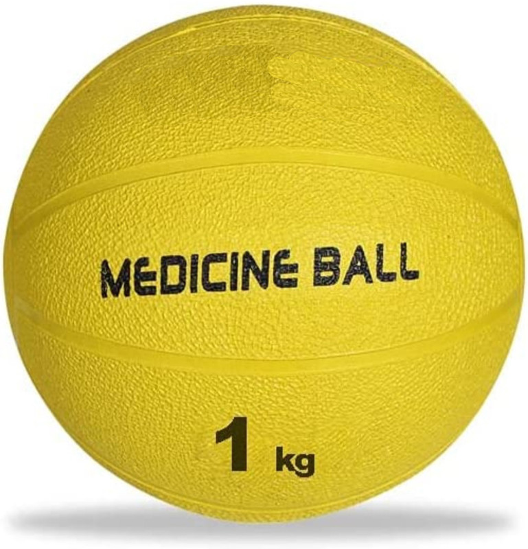 PSR ENTERPRISES High Grip Rubber ABS Maker Medicine Ball Size- 1 kg. to 5 kg. Each Per Pcs Medicine Ball(Weight:  15 kg, Multicolor)
