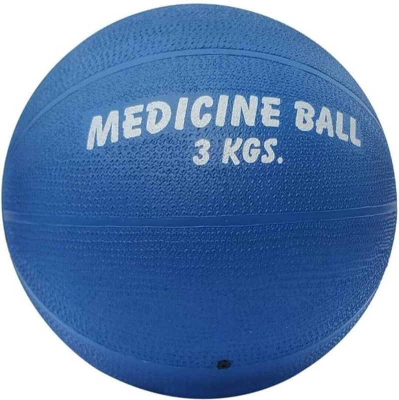 ARB Multicolor Medicine Ball with High Grip Rubber Medicine Ball(Weight:  3 kg, Multicolor)