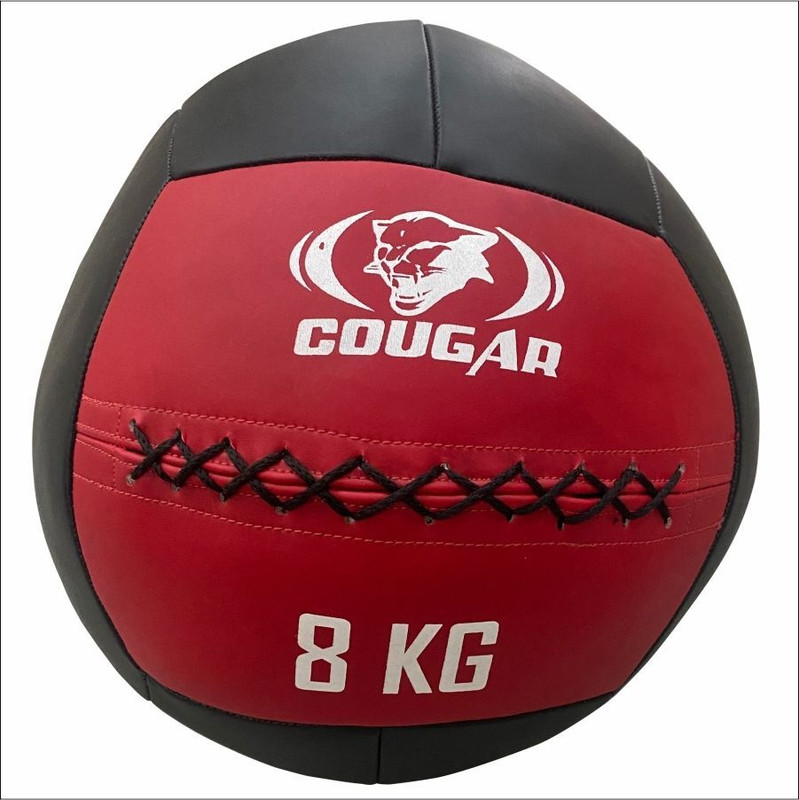 COUGAR Medicine Ball , Max Medicine Ball , 4Kg With Foam Filled, 45" Circumference Medicine Ball(Weight:  4 kg, Black, Yellow)