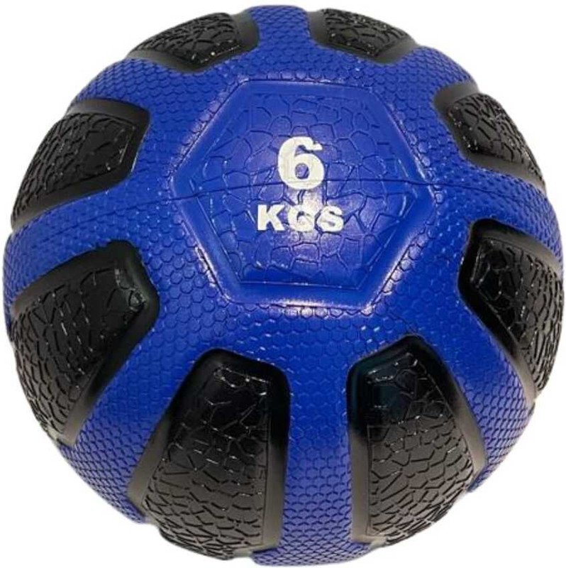 Ace Holistic Fitness Medicine Ball for Workout | Heavyduty - 6 kg Medicine Ball Medicine Ball(Weight:  6 kg, Blue)